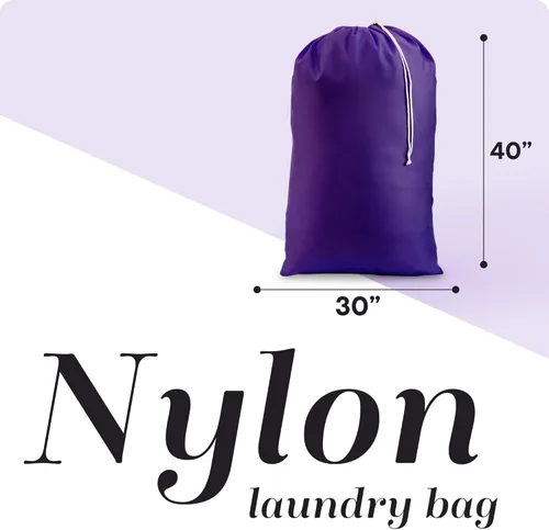 Miniatura 2 de Resistente bolsa comercial en tamaño jumbo para lavandería Morado