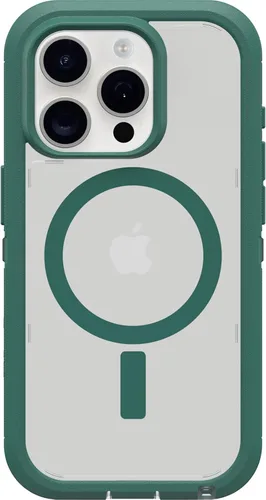 Miniatura 6 de OtterBox Funda transparente para iPhone 15 Pro (solamente) Defender Series XT - Mountain Frost (transparente), sin pantalla, resistente, se ajusta a