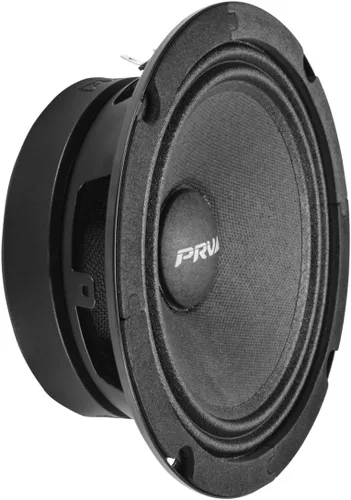 PRV AUDIO Altavoz de rango medio poco profundo de 6.5 pulgadas, 6MR200A, 200 vatios, altavoz delgado de audio para automóvil de montaje poco