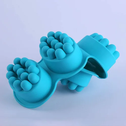 Miniatura 7 de 2 moldes de jabón de barra de masaje 3D, 4 cavidades, moldes de jabón de silicona de 4.5 onzas para hacer jabón de bricolaje, chocolate, arcilla
