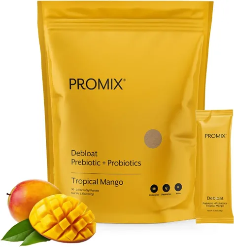 Miniatura 14 de ProMix Nutrition - Prebióticos y probióticos para desinflamar con baobab - Rico en vitamina C, alivio de la hinchazón, apoyo inmune - Sabor a