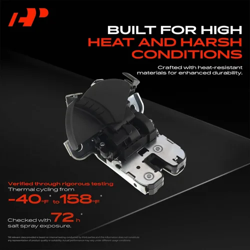 Miniatura 4 de A-Premium Pestillo de maletero compatible con Volkswagen Jetta 2011-2016, Vento 2014-2016, sedán, actuador de pestillo de bloqueo de puerta trasera