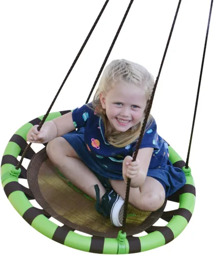 Miniatura 10 de Swurfer Saucer Tree Swing for Kids - Swing Sets for Backyard, Kids Outdoor Play Equipment, 500lbs Weight Capacity, Durable, Heavy Duty Metal Frame