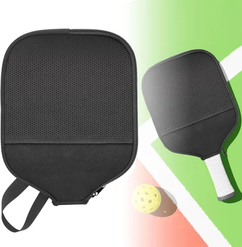 Miniatura 9 de Funda para Pala de Pickleball, Tamaño de Estuche Universal - 8.6 x 12.2 pulgadas Funda para Raqueta, Compatible con la Mayoría de Palas de Pickball