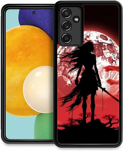 Miniatura 24 de CARLOCA Funda compatible con Samsung Galaxy A13 5G con patrón de camino del desierto naranja alienígena, antideslizante, cuatro esquinas, absorción