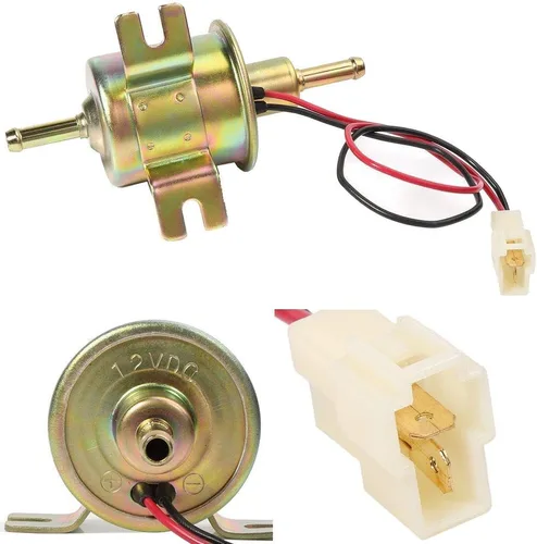 Miniatura 6 de Bomba de combustible eléctrica 12V, bomba de transferencia universal de baja presión para gas y diésel, bomba de combustible 2.5-4psi HEP-02A