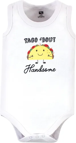 Miniatura 2 de Hudson Baby - Mamelucos unisex, sin mangas y de algodón, para bebé