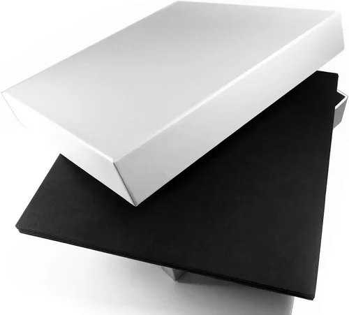 Miniatura 2 de Apostrophe Games Tablero y caja de juegos en blanco (tablero de 17 x 17 pulgadas) Crea tu propio juego de mesa, juego de mesa de bricolaje