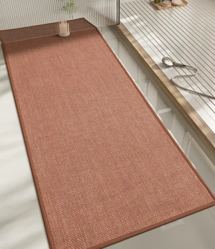 Miniatura 117 de chakme Alfombras de Baño 24x17, Alfombra de Baño Ultra Delgada Antideslizante Pequeña de Secado Rápido Absorbente para Piso de Baño
