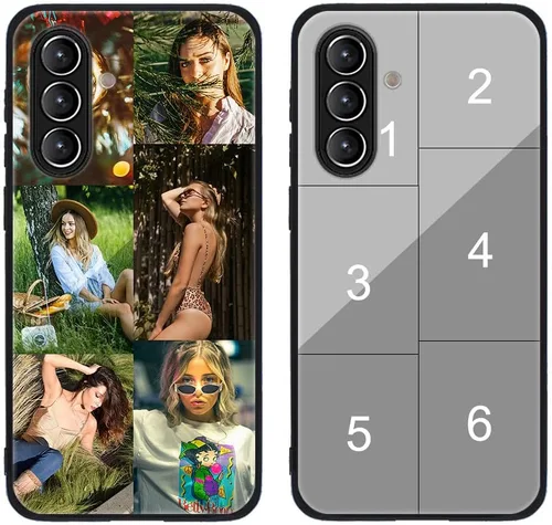 Miniatura 501 de Funda de teléfono personalizada para Samsung Galaxy S22+ / S22 Plus 5G, funda de TPU suave de vidrio templado antiarañazos personalizada con foto