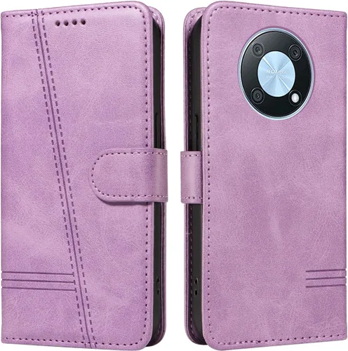 Miniatura 61 de Funda con tapa para Huawei Nova Lite 3, protección de 360 grados, a prueba de golpes, de piel sintética, con función atril y 3 ranuras
