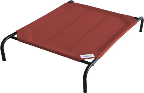 Miniatura 10 de Coolaroo Cama elevada y refrescante para perros, para interiores y exteriores, tamaño mediano, gris oscuro (Gunmetal)