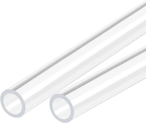 Miniatura 7 de MECCANIXITY Tubo acrílico transparente rígido redondo tubo 0.157 in (5/32") ID 0.315 in (5/16") OD 18" para lámparas y linternas, sistema