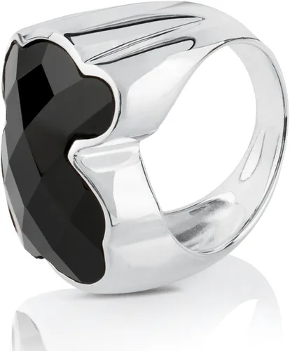 Miniatura 2 de Anillo TOUS Color de plata 925 con Oso de Onyx Negro