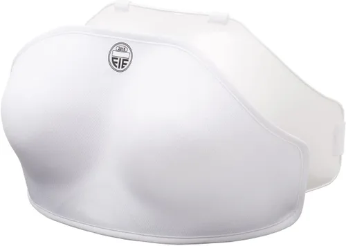 LEONARK Protectores de pecho deportivos con certificado FIE, protectores de pecho ajustables de doble capa para fútbol, rugby, voleibol, béisbol,