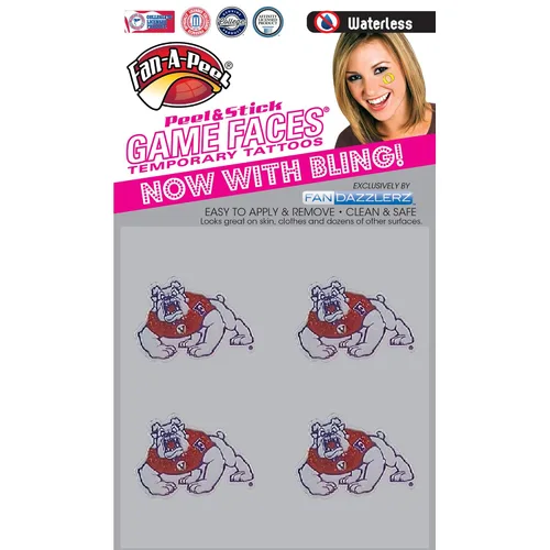 Miniatura 155 de Fan-A-Peel Tennesse - Tatuajes temporales sin agua, hipoalergénicos, para despegar y pegar, impermeables, metálicos, con licencia