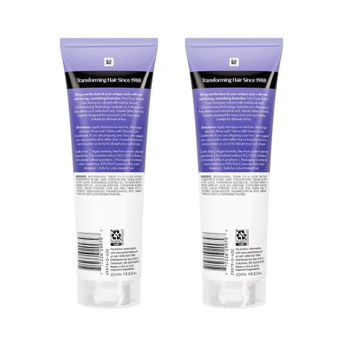 Miniatura 12 de John Frieda Frizz Ease Dream Curls Champú, champú para cabello rizado y cabello ondulado, 8.45 onzas líquidas, paquete de 2