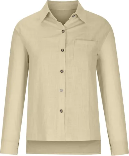 Miniatura 46 de SMIDOW Camisa de algodón y lino con botones para mujer