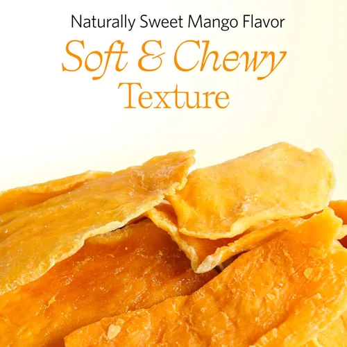 Miniatura 4 de Vinamit Rebanadas de mango seco suave Variedad de gato chu vietnamita premium Textura naturalmente dulce, masticable y húmeda Sin OMG, sin