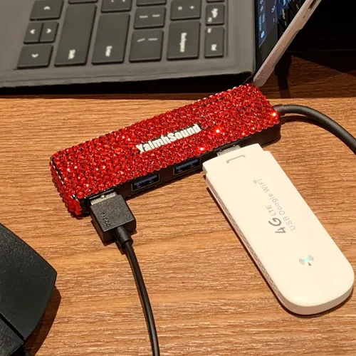 Miniatura 10 de Hub USB 3.0 de 4 puertos, divisor USB T-Sound para laptop, adaptador de teclado y mouse PS4 para Dell, Asus, HP, MacBook Air, Surface Pro, Acer