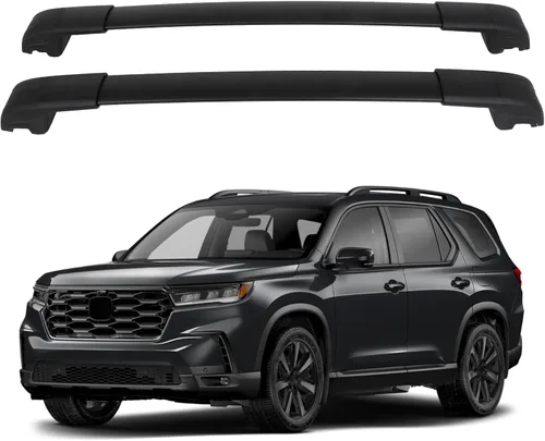 Miniatura 16 de SCITOO compatible con Rover LR3 Sport Utility 2005-2009, 2010-2016 Rover LR4 Sport Utility Juego de Barras Transversales de Techo de Aleación