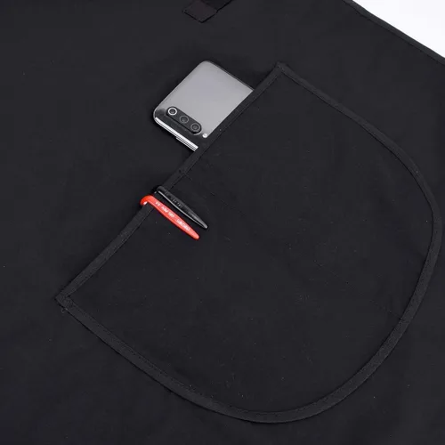 Miniatura 5 de Surrui Peluquero estilista smocks delantal salón peluquería peluquero Cabo chefs camareros sin mangas ropa de trabajo chaleco