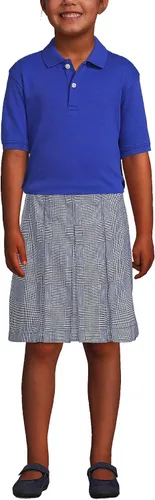 Miniatura 3 de Lands' End Camisa polo de manga corta para niños de uniforme escolar
