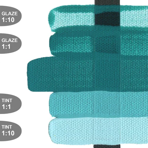 Miniatura 2 de Golden Fluid Acrylic - Cobalto Turquois - Botella de 1 oz