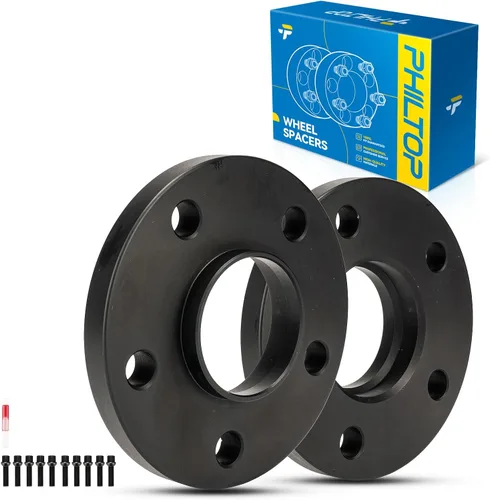 Miniatura 36 de PHILTOP Espaciador de rueda de 4 x 4 de 2 pulgadas, espaciadores de rueda centrados en las lengüetas para Polaris Trail Boss 330 2003-2013, Trail