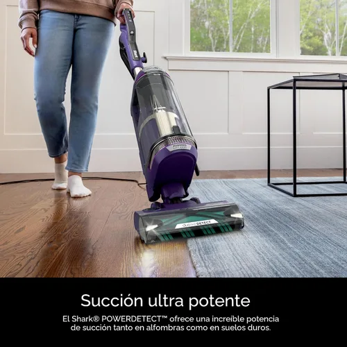 Miniatura 2 de Shark POWERDETECT AZ4002 - Aspiradora vertical con filtro HEPA, aspiradora resistente con potente succión para recoger el pelo de las mascotas