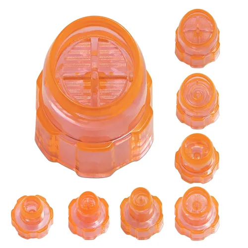 Miniatura 9 de Elitzia Cabezales de microderma de plástico, puntas faciales para pelar agua, cuidado facial, herramienta de limpieza de la piel, piezas de repuesto