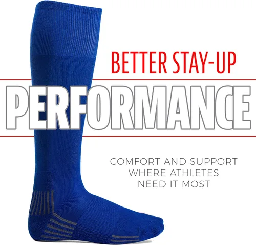 Miniatura 2 de Franklin Sports Youth Baseball + Softball Socks - Knee Socks for Kids - Boys + Girls Tall Sports Socks - Youth