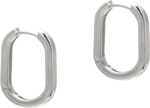 Miniatura 8 de Joseph Brothers Tiny Hoop Sterling Silver Huggie Earrings for Women