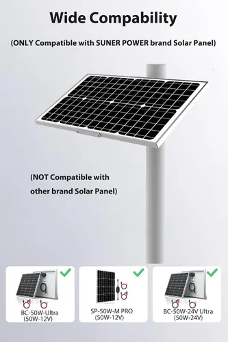 Miniatura 5 de Kit de Rack de Soporte Ajustable para Montaje en Poste de Panel Solar de SUNER POWER - Compatible con Diámetro de Poste de 2.35 - 4.0 Pulgadas