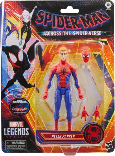 Miniatura 2 de Marvel Legends Series Peter Parker, Spider-Man: Into The Spider-Verse Figura de acción coleccionable de 6 pulgadas