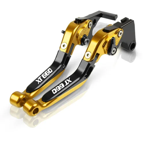 Miniatura 14 de NIKKHO Palanca de embrague de freno para YA & MAHA XT660 XT660R XT660X Tenere XT 660 2004-2011 Palancas de embrague de freno manija de embrague