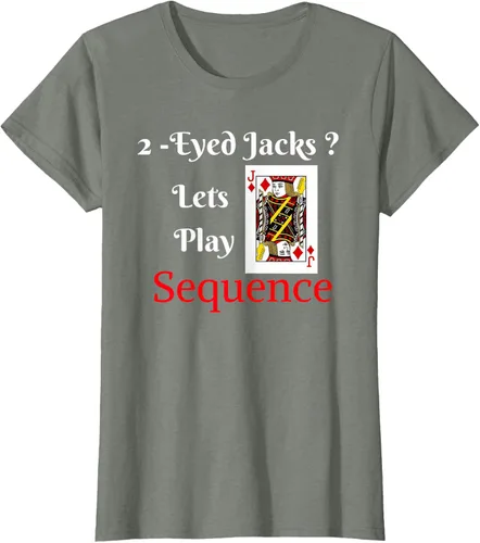 Miniatura 17 de Camiseta divertida con texto en inglés "I Have 2-Eyed Jacks Lets Play A Card Board Game