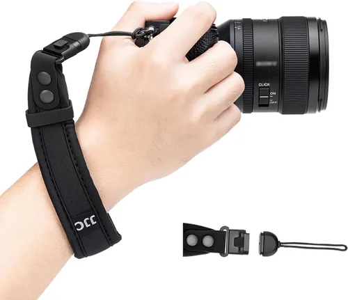 Miniatura 8 de JJC Correa de mano suave para cámara JJC Correa de muñeca para Canon Rebel T7 T6 T8i SL3 90D EOS R R10 RP M50 M6 Nikon D3500 D750 Z5 Z6 Z7 Z8 Z50