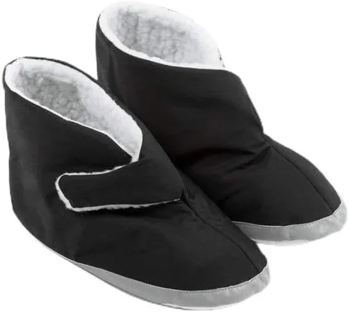 Miniatura 14 de Comfort Finds Botas de edema para hombre, extra anchas y espaciosas, para pies hinchados, suaves y ajustables para piel sensible y alivio de pies