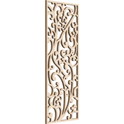 Miniatura 158 de Woodhaven - Paneles de pared decorativos de madera con calado, 9 3/8 pulgadas de ancho x 24 3/8 pulgadas de alto x 1/4 de alto, aliso