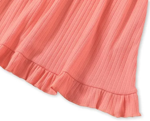 Miniatura 7 de IFFEI Mommy and Me Dresses Matching Set Solid Front Button Family Matching Sleeveless Dresses with Headband
