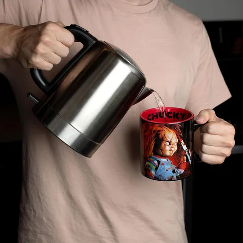 Miniatura 5 de Silver Buffalo Chucky Friends Til The End Scary - Taza de cerámica, 20 onzas