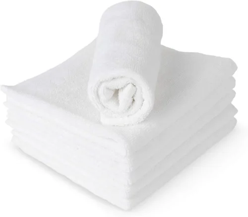 Miniatura 2 de RosenSoft - Paños de lavado extra grandes de 16 x 14 pulgadas para cuerpo y cara, gimnasio de manos, spa, toallas con la punta de los dedos