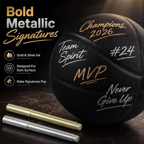 Miniatura 4 de Hiboom Autograph - Baloncesto firmado con bomba de aire, memorabilia, para premio, trofeo, banquete, senior, noche, hitos nocturnos, entrenador