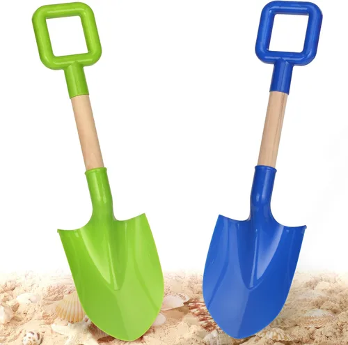 Dilabnba Juguetes de arena de playa para niños y adultos, palas de arena para jardín y playa, palas de arena para excavar nieve, juego de juguetes