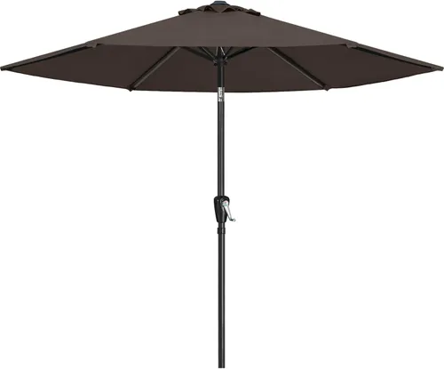 Miniatura 16 de ABCCANOPY Sombrilla de patio al aire libre de 7.5 pies, sombrilla de mesa con protección UV con manivela para una fácil instalación, adecuada