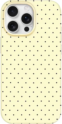 Miniatura 51 de Hython Funda para iPhone Air, diseño estético de lunares lindos, funda simple de 6.5 pulgadas, delgada, antiarañazos, parachoques de TPU suave, a