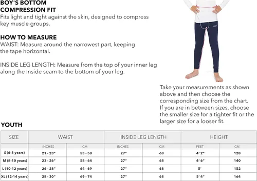 Miniatura 6 de PowerLayer Leggings de compresión para correr para hombre y niño