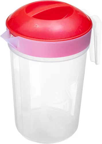 Miniatura 8 de Tribello Jarra grande de agua de 1.3 galones, jarra de plástico con tapa, apta para lavavajillas, sin BPA, los colores pueden variar (1.3 galones)