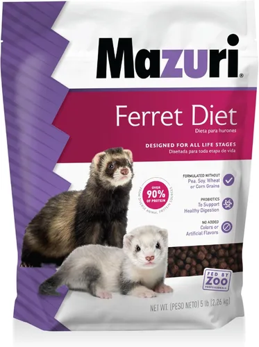 Miniatura 7 de Mazuri Alimento nutricionalmente completo para hurones Bolsa de 5 libras (5 lb.)